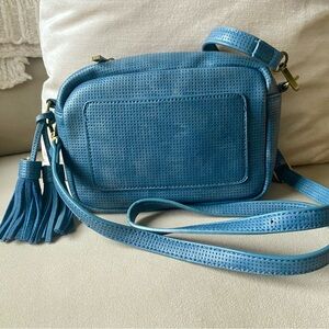 Anthropologie Tassel Crossbody Bag